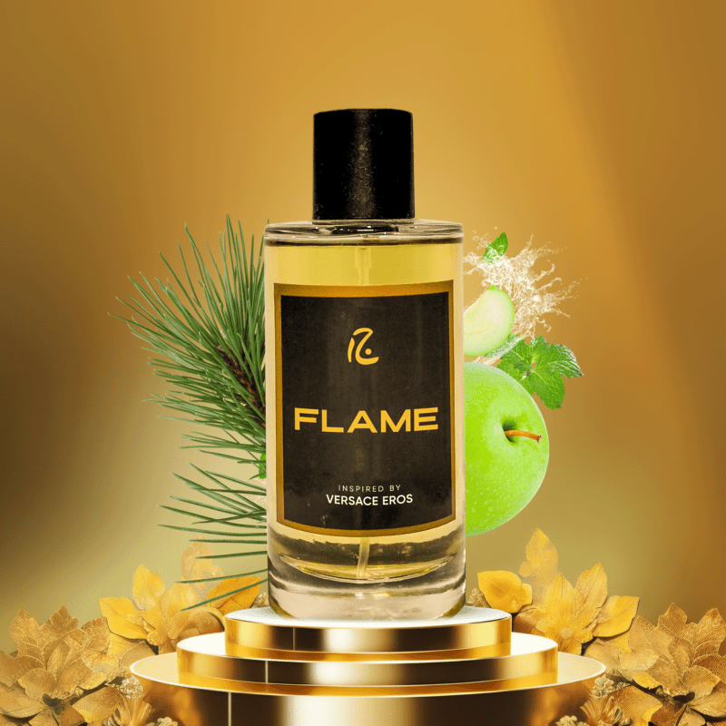 Flame rjfragrances green apple atlas cedar